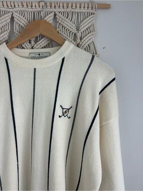 Men’s Vintage Golf Sweater